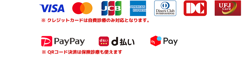 支払い方法一覧